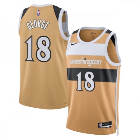 NBA Mænd Trøje Washington Wizards Kyshawn George 2025-26 Nike City Edition Gold Swingman NBA Mænd Trøje Washington Wizards Kyshawn George 2025-26 Nike City Edition Gold Swingman